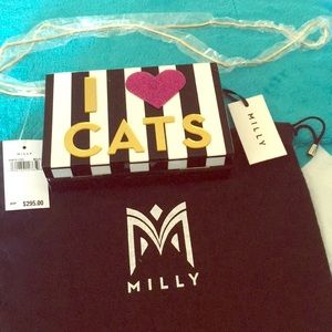 MILLY i❤️Dogs i❤️cats purse NWT